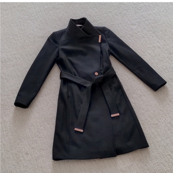 Ted Baker Jackets & Blazers - Ted Baker Wool Wrap Coat